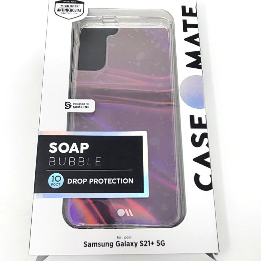 NEW Casemate Samsung Galaxy S21+ PLUS Soap Bubble Case